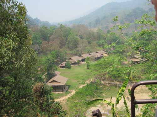 Maesa Elephant Camp: camp view