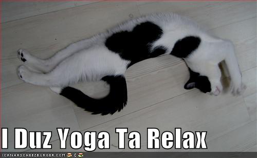 I Duz Yoga Ta Relax