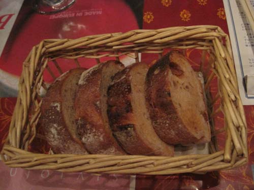 oven fresh warm bread