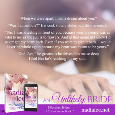 An Unlikely Bride by Nadia Lee teaser